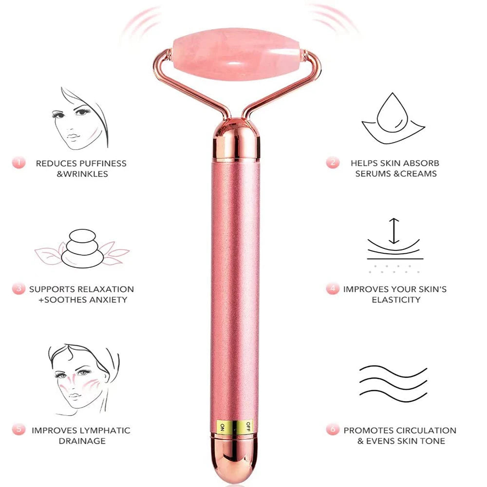 24K Gold Beauty Wand Face Massager