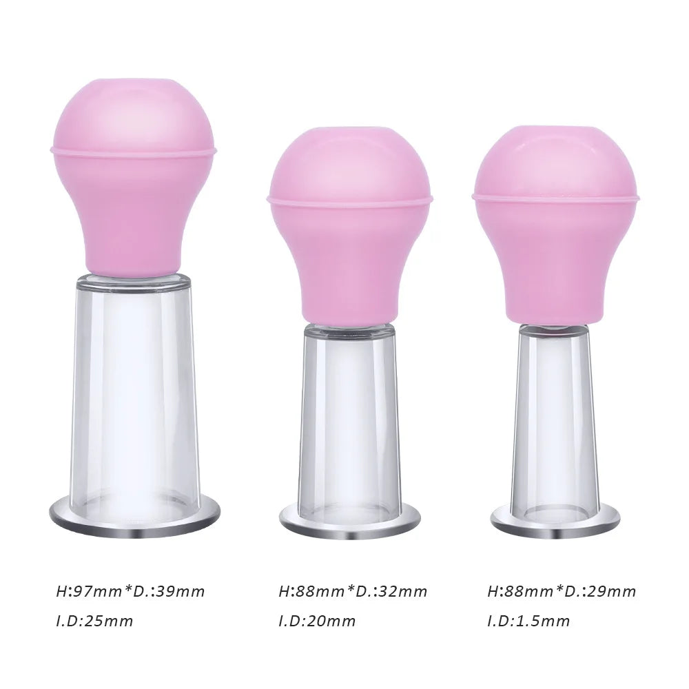 Facial Massage Cups Rubber