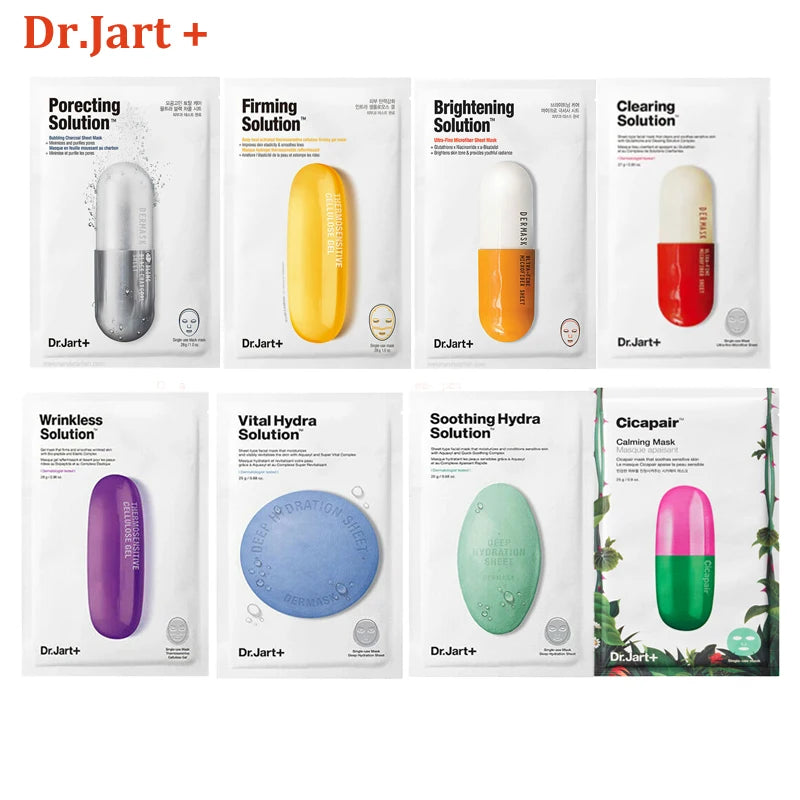 3pcs Dr.Jart+ Dermask Water Jet Soothing Hydra Solution