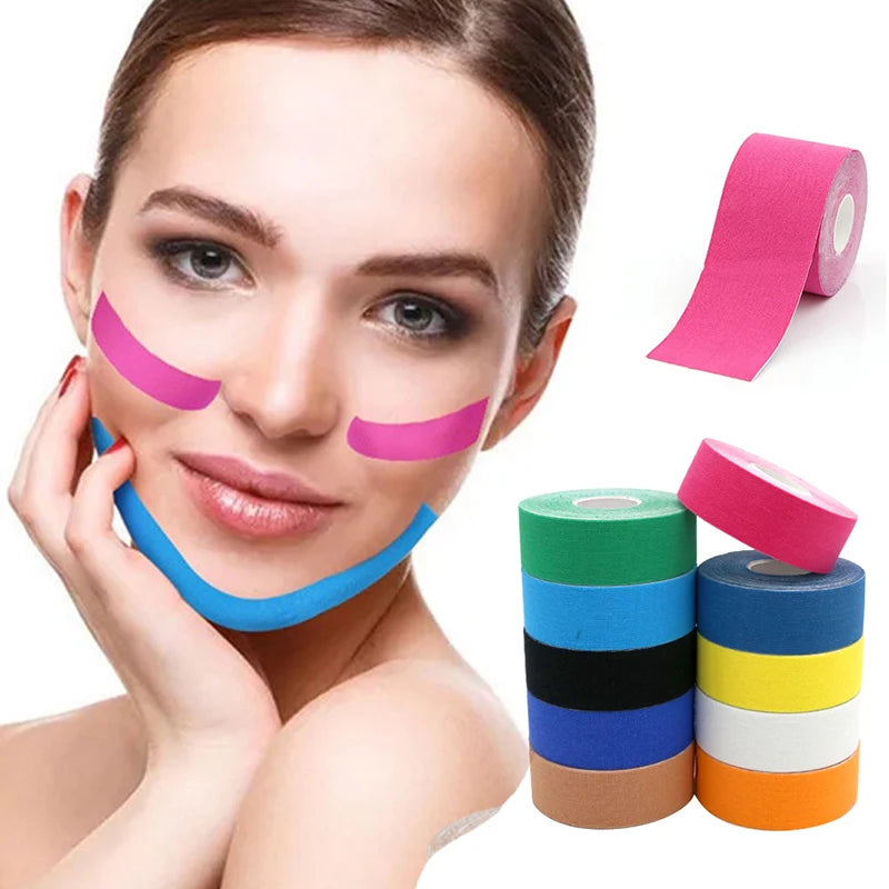 Kinesiology Tape for Face V Line