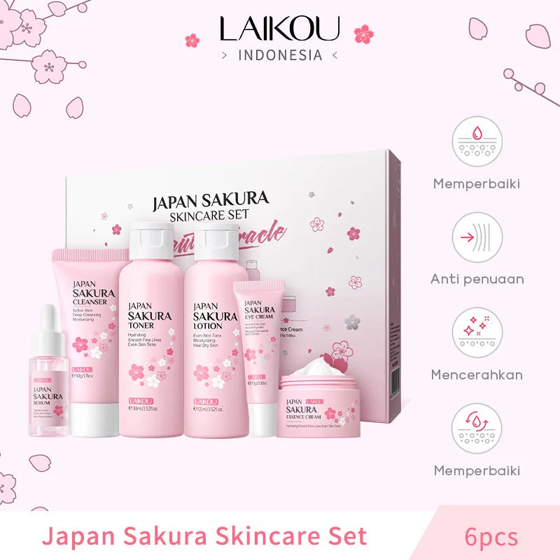 Sakura Skin Care Set