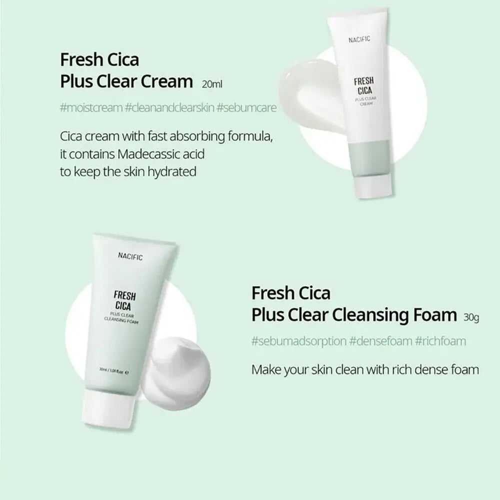 Nacific Fresh Cica Plus Clear Kit