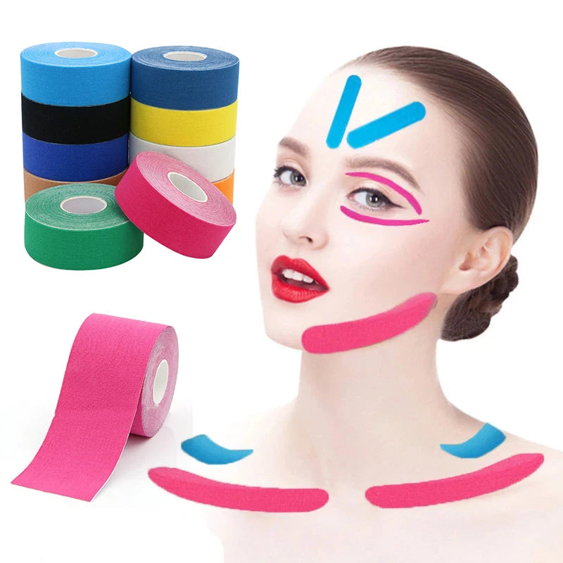 Kinesiology Tape for Face V Line