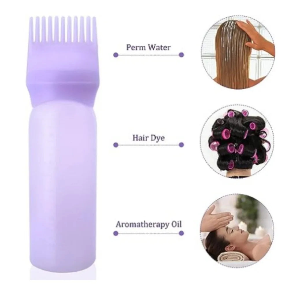 180ML Hair Dye Applicator Brush Bottles