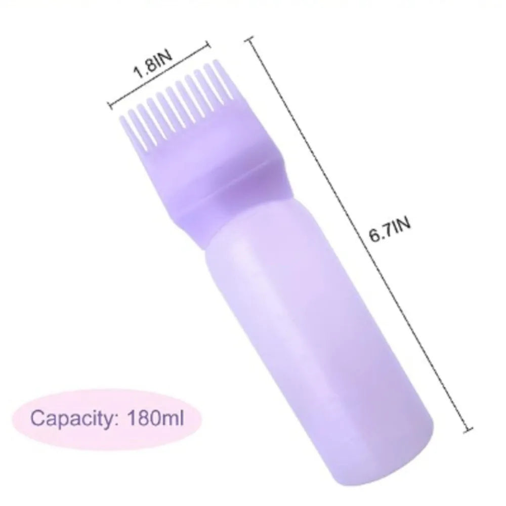 180ML Hair Dye Applicator Brush Bottles