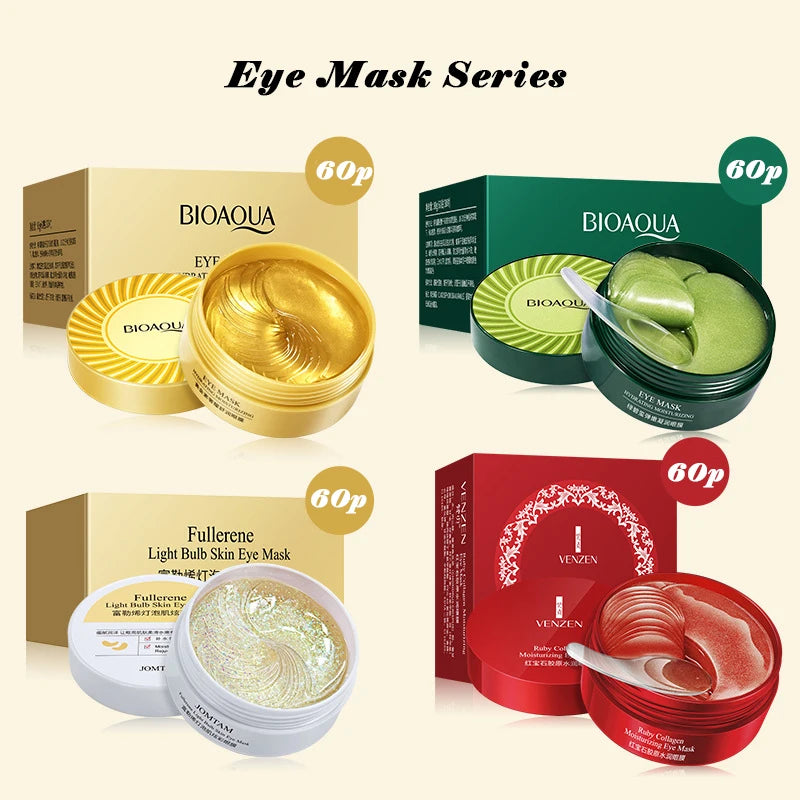 60pcs Gold Collagen Eye Mask