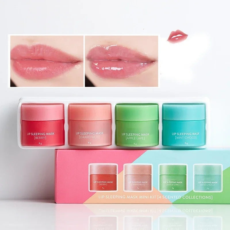 4pcs Lip Blam Repair Mini Set