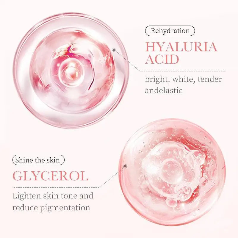 6pcs BIOAQUA Rose Hyaluronic Acid