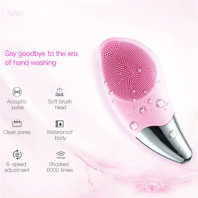 Mini Electric Facial Cleansing Brush