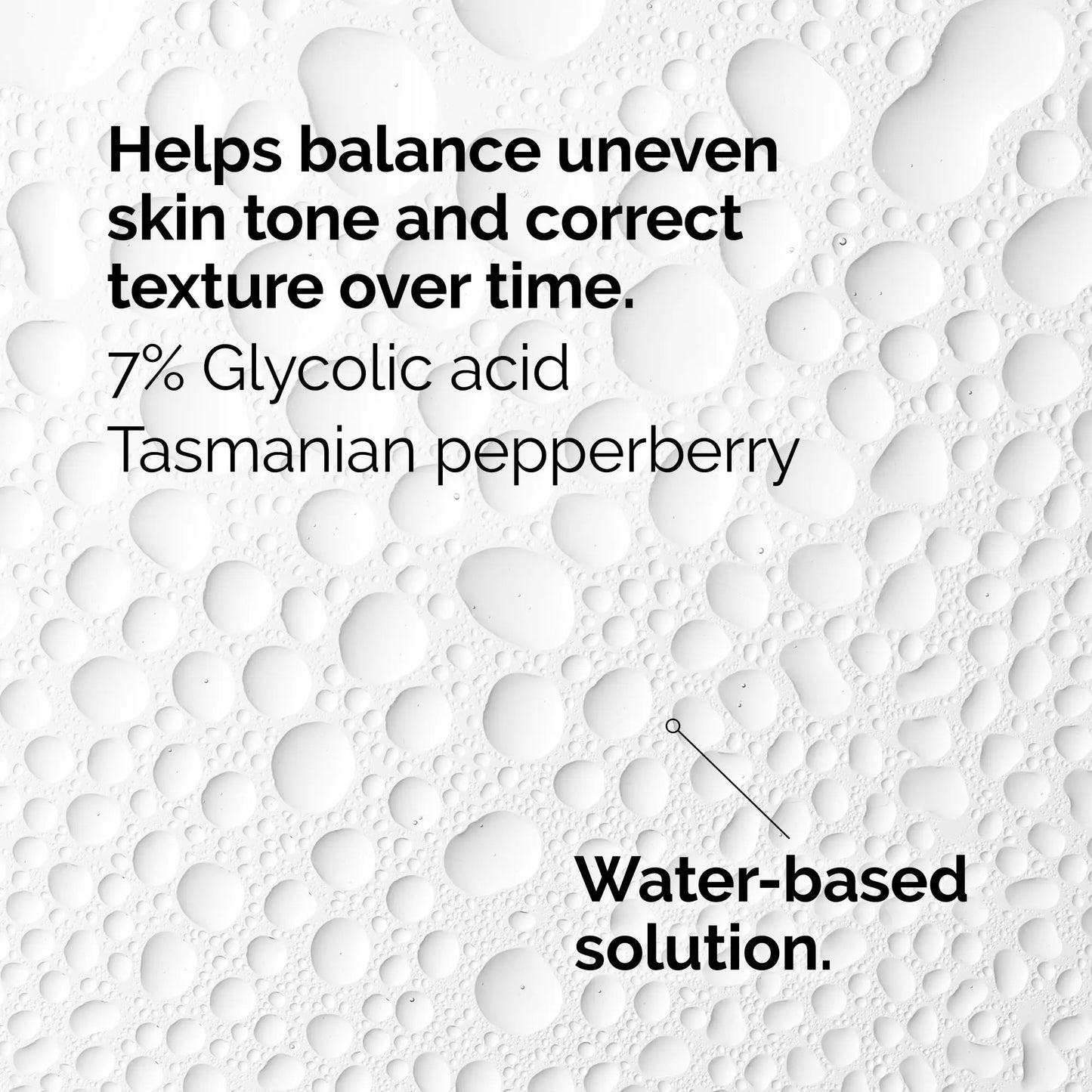 Glycolic Acid 7% Tonging Solution Exfoliate Face Toner