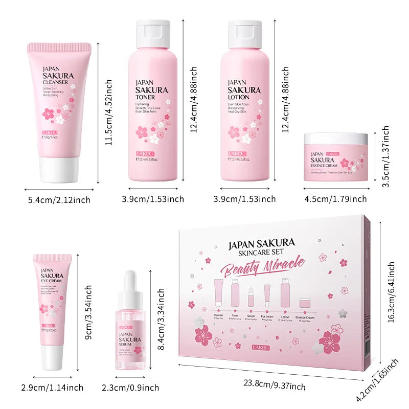 Sakura Skin Care Set