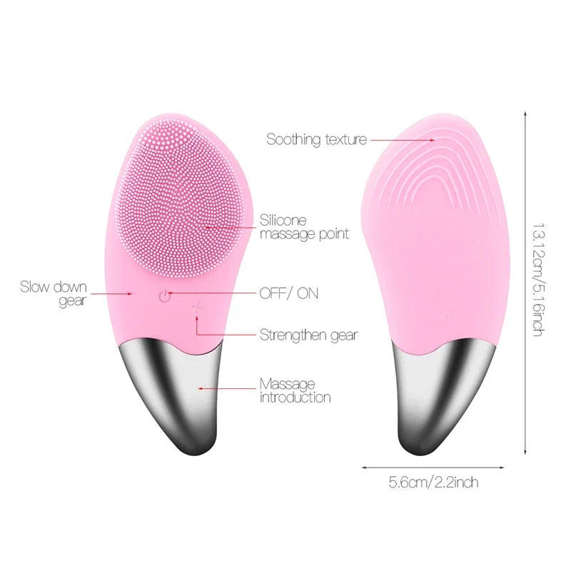 Mini Electric Facial Cleansing Brush